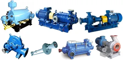 Насосы  ЭЦВ,А13В,А2, ВК(С), Д,1Д,К, КМ,1К, КМН, КМХ,КсВ,НКУ,4НК,СД,ПДГ,НД,СМ, НПК,Ш40,Ш80,Х,АХ,АХЕ,Х