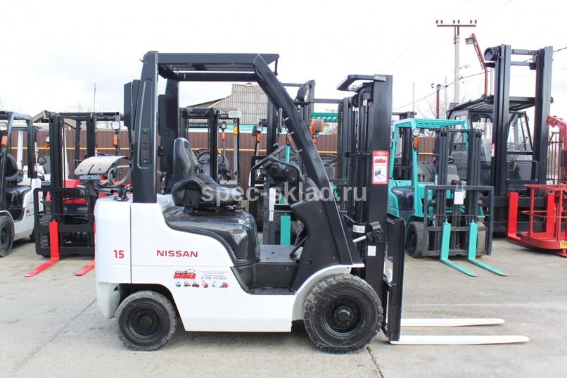 Погрузчик nissan fl01a15u